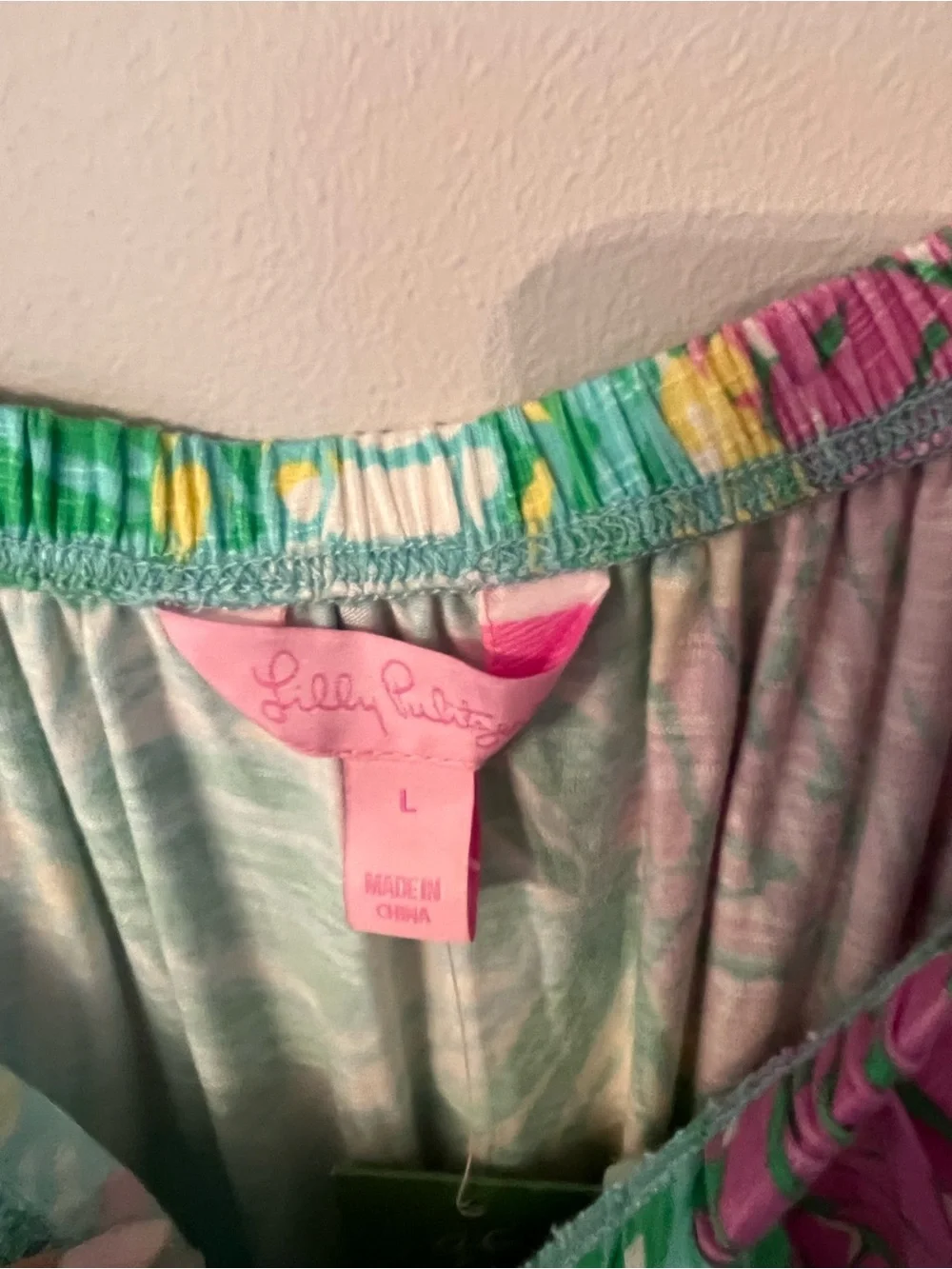 Lilly Pulitzer Strapless Maxi Dress-  Size L - Picture 10 of 12